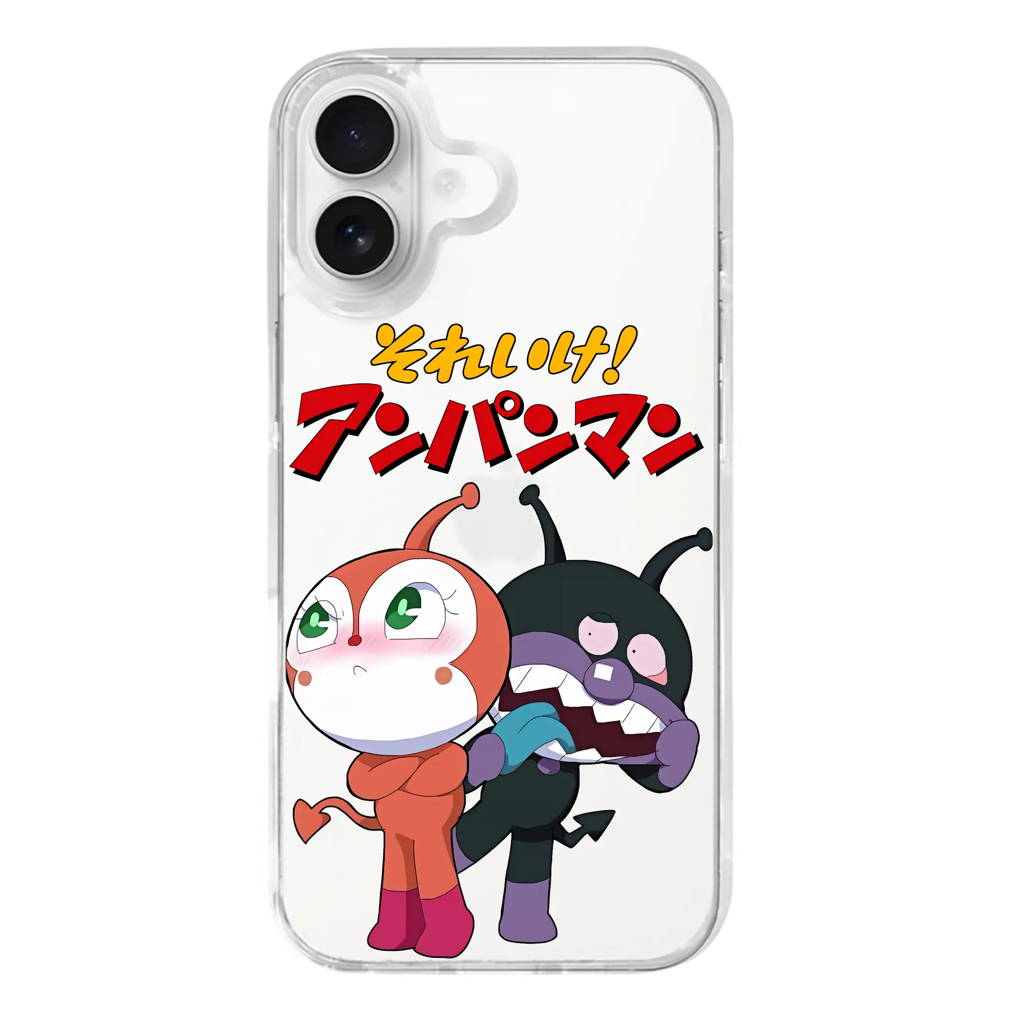 アンパンマン グッズ,ばいきんまん - iPhone 17シリーズ 透明スマホケース – 薄型・耐衝撃・精密フィット保護カバー